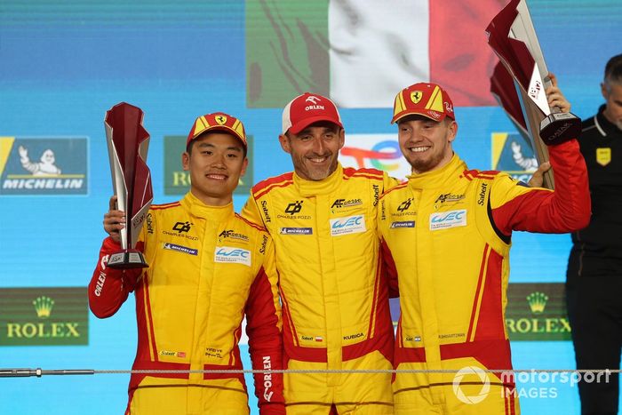 #83 AF Corse Ferrari 499P: Robert Kubica, Robert Shwartzman, Yifei Ye