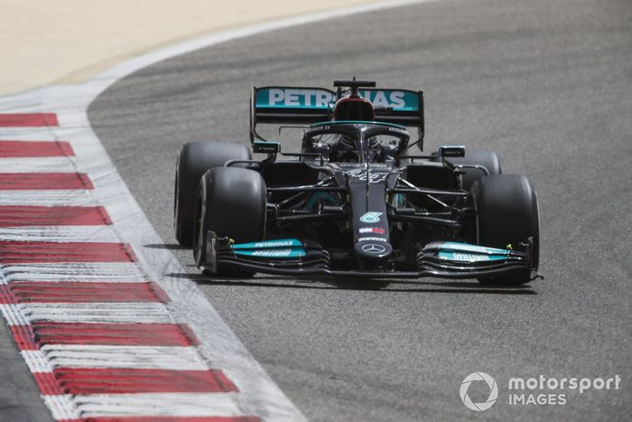 Lewis Hamilton, Mercedes W12 