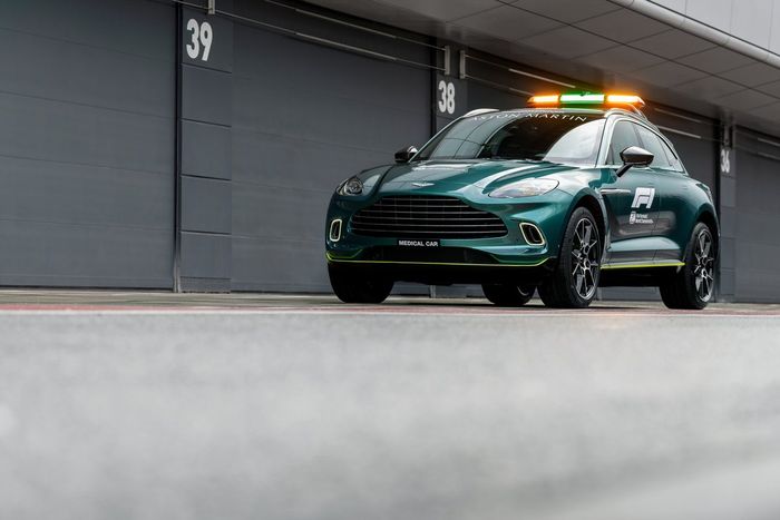 Aston Martin DBX medical car