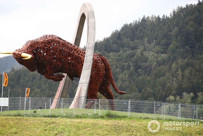 El toro del Red Bull Ring