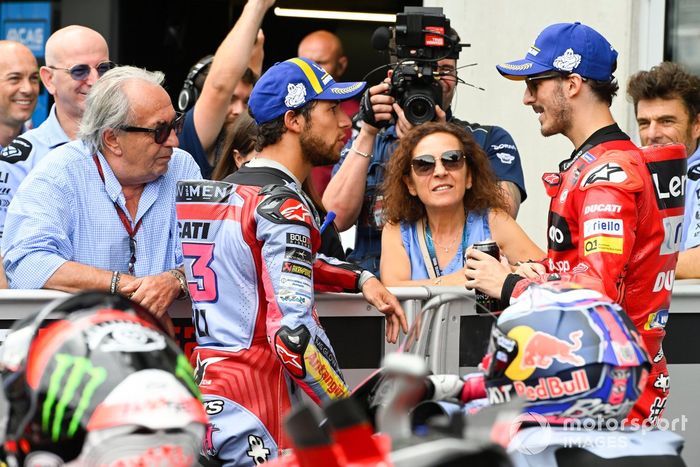 Enea Bastianini, Gresini Racing, Francesco Bagnaia, Ducati Team