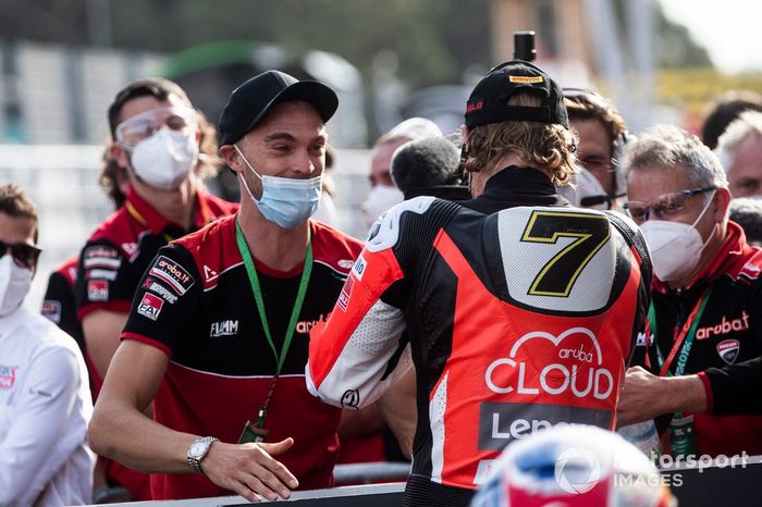 Leon Camier, Barni Racing Team, Chaz Davies, ARUBA.IT Racing Ducati