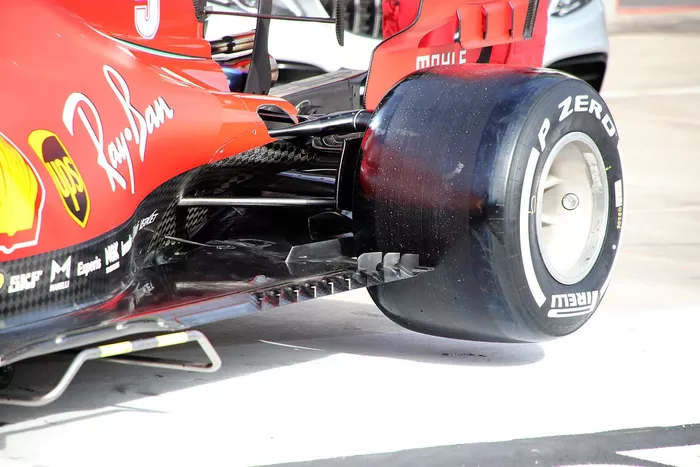 Lateral del Ferrari SF1000 