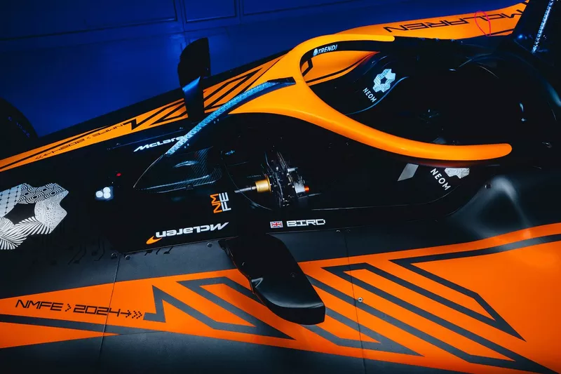 La livrée McLaren 2023-2024