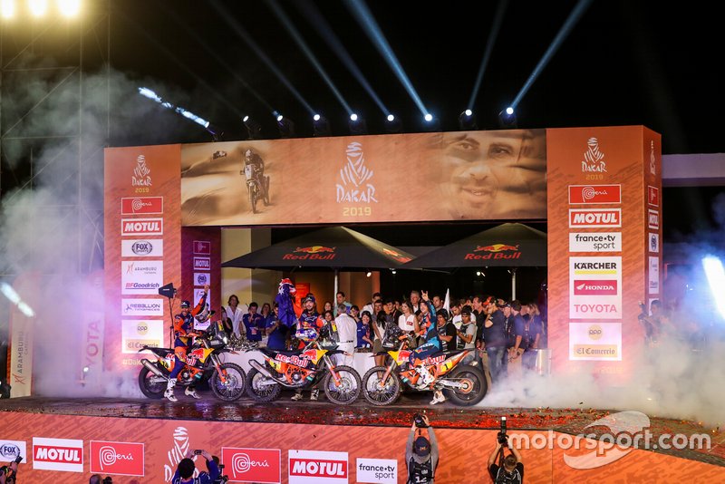 Подіум: Red Bull KTM Factory Racing