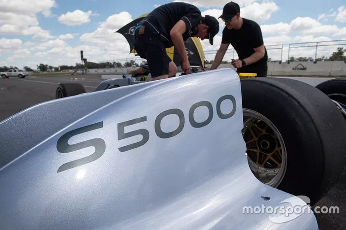 Tim Macrow, S5000 test driver
