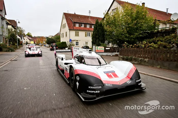 Porsche 919 Hybrid Evo en las carreteras públicas alemanas