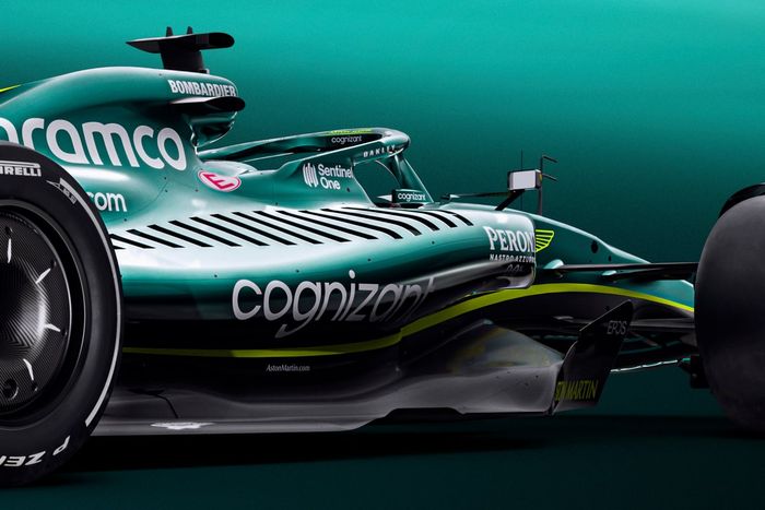 Aston Martin AMR22 detalles
