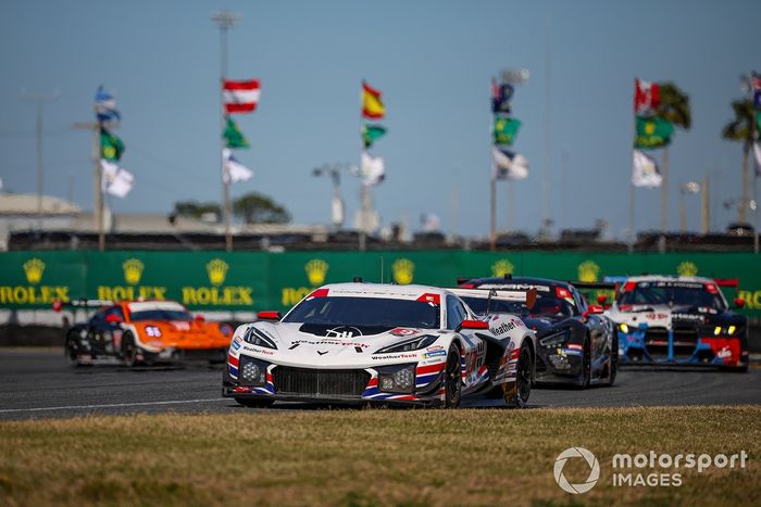 #91 Trackhouse by TF Sport Corvette Z06 GT3.R: Ben Keating, Connor Zilisch, Scott McLaughlin, Shane van Gisbergen