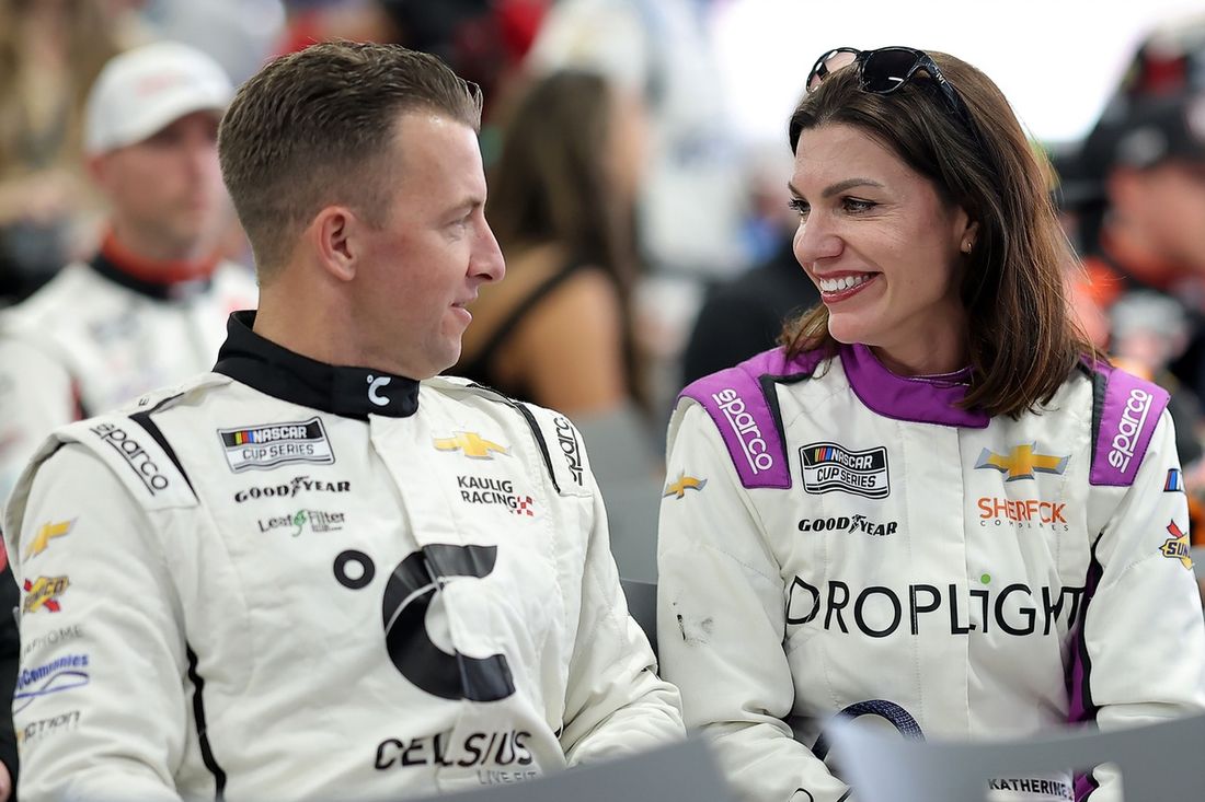 Katherine Legge, Chevrolet, AJ Allmendinger, Kaulig Racing Chevrolet