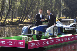 (Sx-Dx)Alberto Longo, Co-fondatore e direttore Generale Formula E e Horacio de la Vega, Direttore Generale del Indeporte de la Ciudad de México