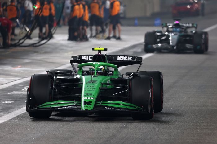 George Russell, Mercedes, Gabriel Bortoleto, Sauber