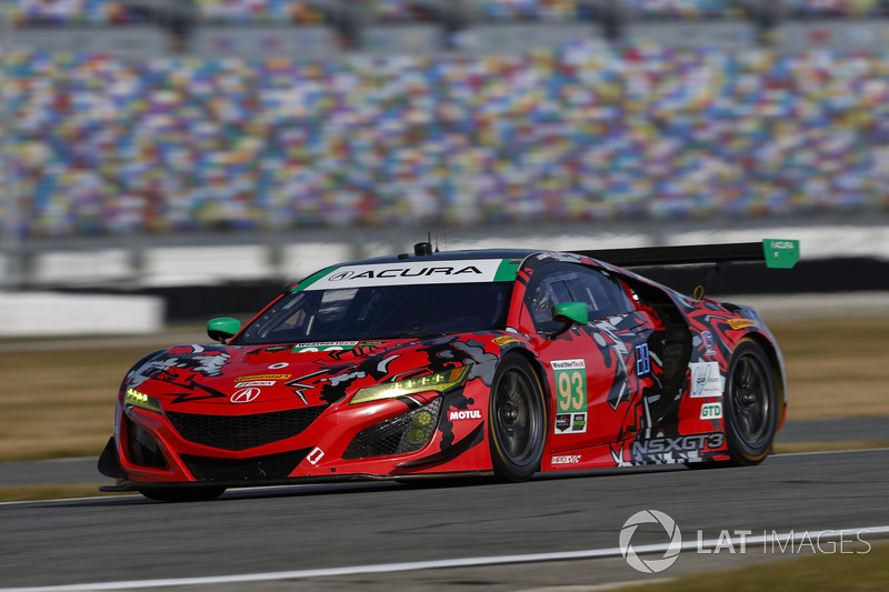 45.- #93 Michael Shank Racing Acura NSX, GTD: Lawson Aschenbach, Justin Marks, Mario Farnbacher, Côme Ledogar