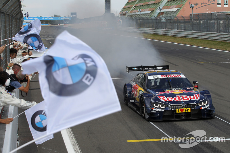 Zieldurchfahrt: Marco Wittmann, BMW Team RMG, BMW M4 DTM