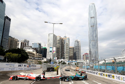 Felix Rosenqvist, Mahindra Racing, et Nelson Piquet Jr., NEXTEV NIO Formula E Team