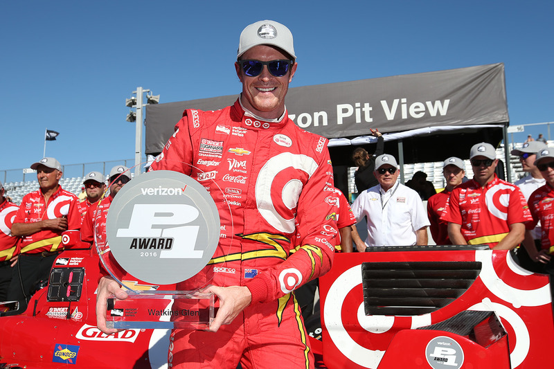 Polesitter Scott Dixon, Chip Ganassi Racing Chevrolet