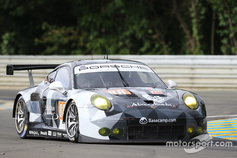 28th: #88 Abu Dhabi Proton Competition Porsche 911 RSR: Khaled Al Qubaisi, Patrick Long, David Heinemeier Hansson
