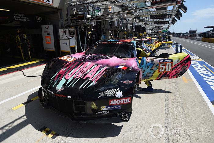 #50 Larbre Competition Corvette C7-Z06: Romain Brandela, Christian Philippon, Fernando Rees