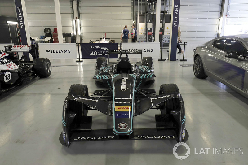 Das  Jaguar-Formel-E-Auto