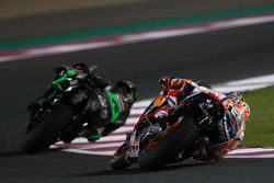 Johann Zarco, Monster Yamaha Tech 3; Marc Marquez, Repsol Honda Team