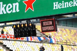 FP1 session suspended