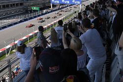 La salida de la carrera