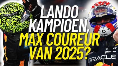 F1-update: Max Verstappen tevreden ondanks titel Lando Norris, veranderingen op komst bij Red Bull?