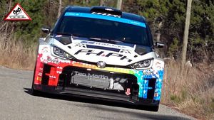 Testy przed Rajdem Monte Carlo 2024 - Jan Solans