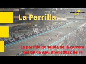¡La parrilla de salida del GP de Abu Dhabi 2022 de F1!