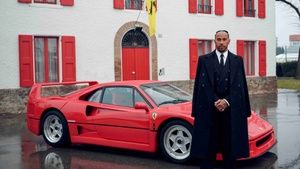 Lewis Hamilton i pierwszy dzień w Ferrari