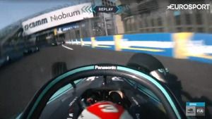 El accidente de Nelson Piquet en México