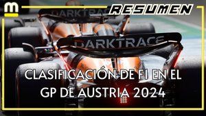Resumen de la clasificación del GP de Austria 2024 de F1