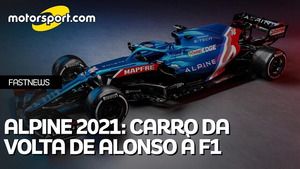 Alpine 2021: O carro da volta de Alonso à F1
