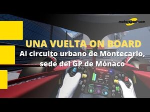 Así es una vuelta al circuito urbano de Mónaco con un F1 de 2022