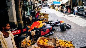 El road trip de Max Verstappen hacia Monza desde Palermo