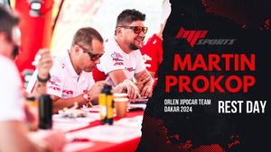 Dakar 2024: Martin Prokop, Dzień przerwy