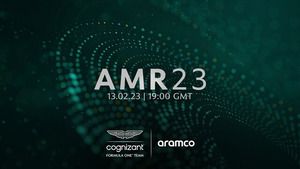 Presentación del Aston Martin AMR23