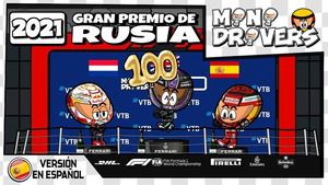El vibrante GP de Rusia 2021 de F1, por MiniDrivers