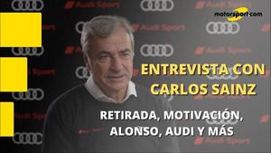 Entrevista exclusiva con Carlos Sainz: retirada, motivación, Alonso y más