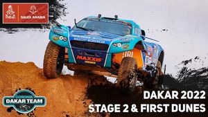 Dakar 2022: Etap 2 - Tim i Tom Coronel