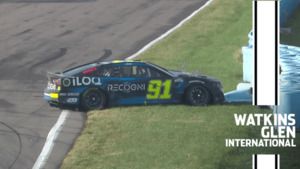 El choque de Kimi Räikkönen Watkins Glen