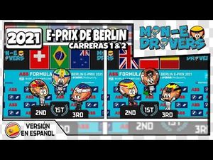 Las carreras del ePrix de Berlín 2021, por MinEDrivers