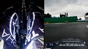 La cámara en los pies de Pierre Gasly