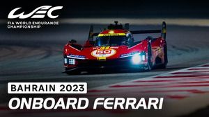 8 Hours of Bahrain 2023 - Trening 2, Ferrari 499P onboard