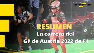 Resumen de la carrera en Austria | Leclerc domina y el Ferrari de Sainz arde