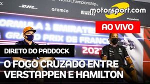 Troca de farpas de Lewis e Max e tensão na Haas