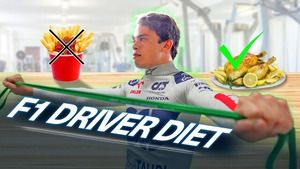 Jak wygląda dieta kierowcy F1