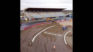 El progreso de los trabajos en el circuito de Zandvoort