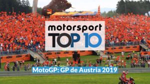 El Top 10 del Gran Premio de Austria 2019 de MotoGP