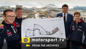 Vettel i Coulthard na torze w Soczi